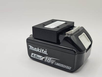 Makita LXT Battery Mount by Power Rack. Slide Mount for Makita Batteries