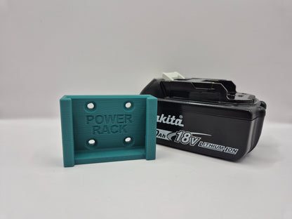 Makita LXT Battery Mount by Power Rack. Slide Mount for Makita Batteries