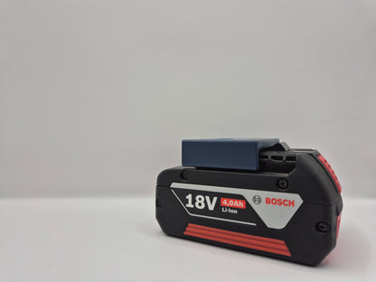 Bosch 18v Battery Mount By Power Rack, Slide Mount for Bosch Batteries