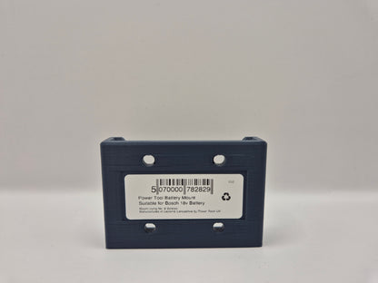 Bosch 18v Battery Mount By Power Rack, Slide Mount for Bosch Batteries
