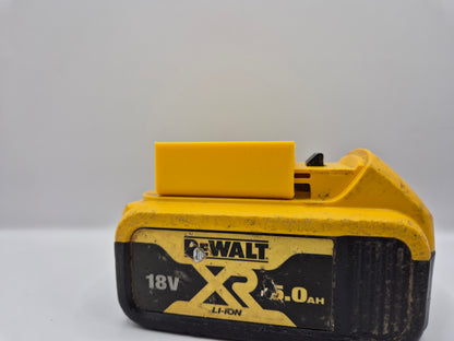 DeWalt XR18 Battery Mount by Power Rack. Slide Battery Mount for DeWalt XR18v Batteries