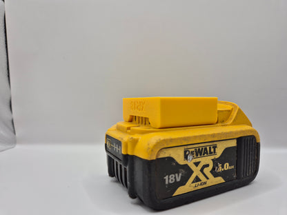 DeWalt XR18 Battery Mount by Power Rack. Slide Battery Mount for DeWalt XR18v Batteries