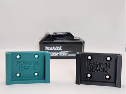 Makita LXT Battery Mount by Power Rack. Slide Mount for Makita Batteries