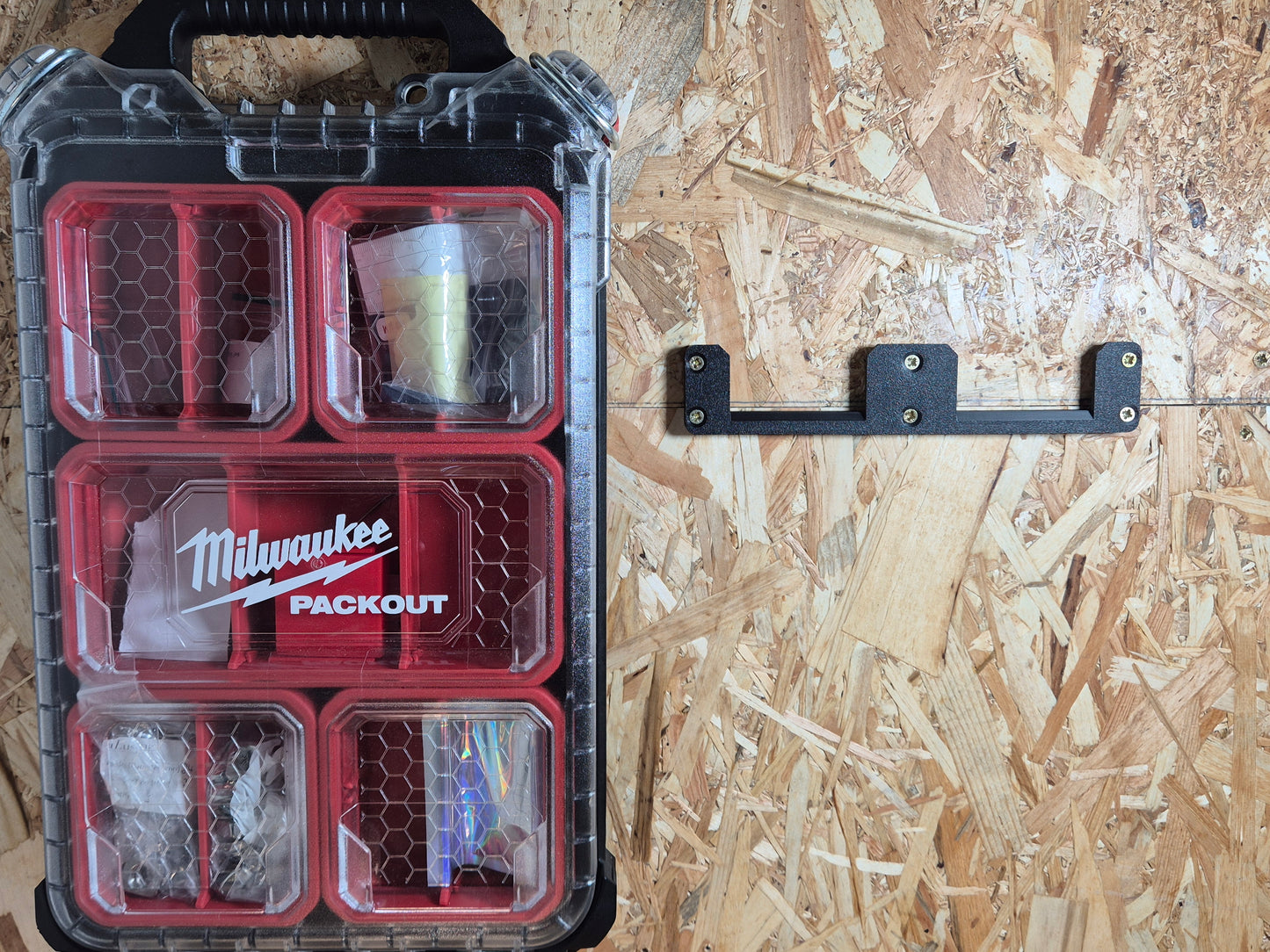 Power Rack Wall Hangers for Milwaukee Packout System