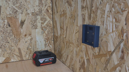 Bosch battery mount in use