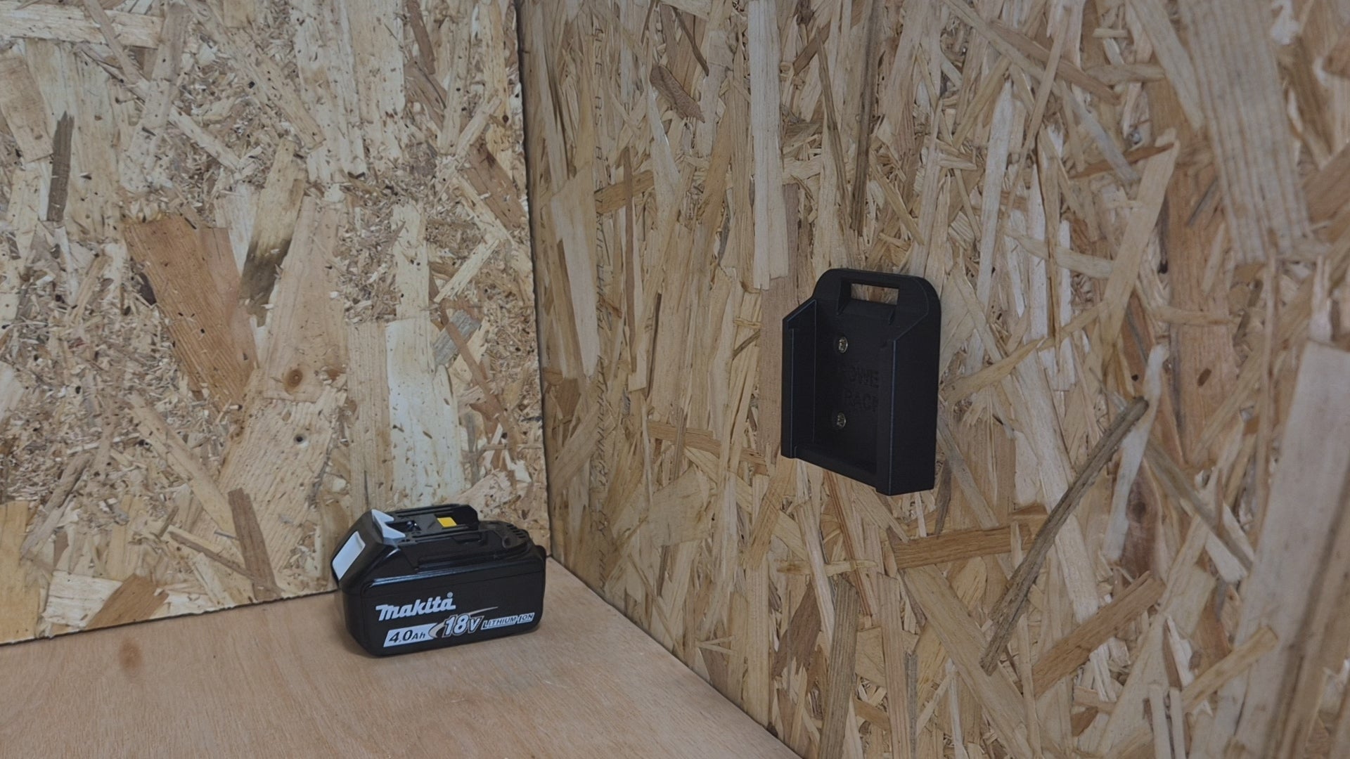 Makita Click Battery Holder in use